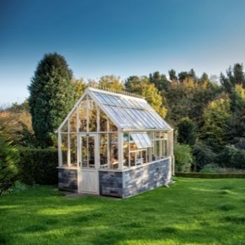 greenhouse in shade